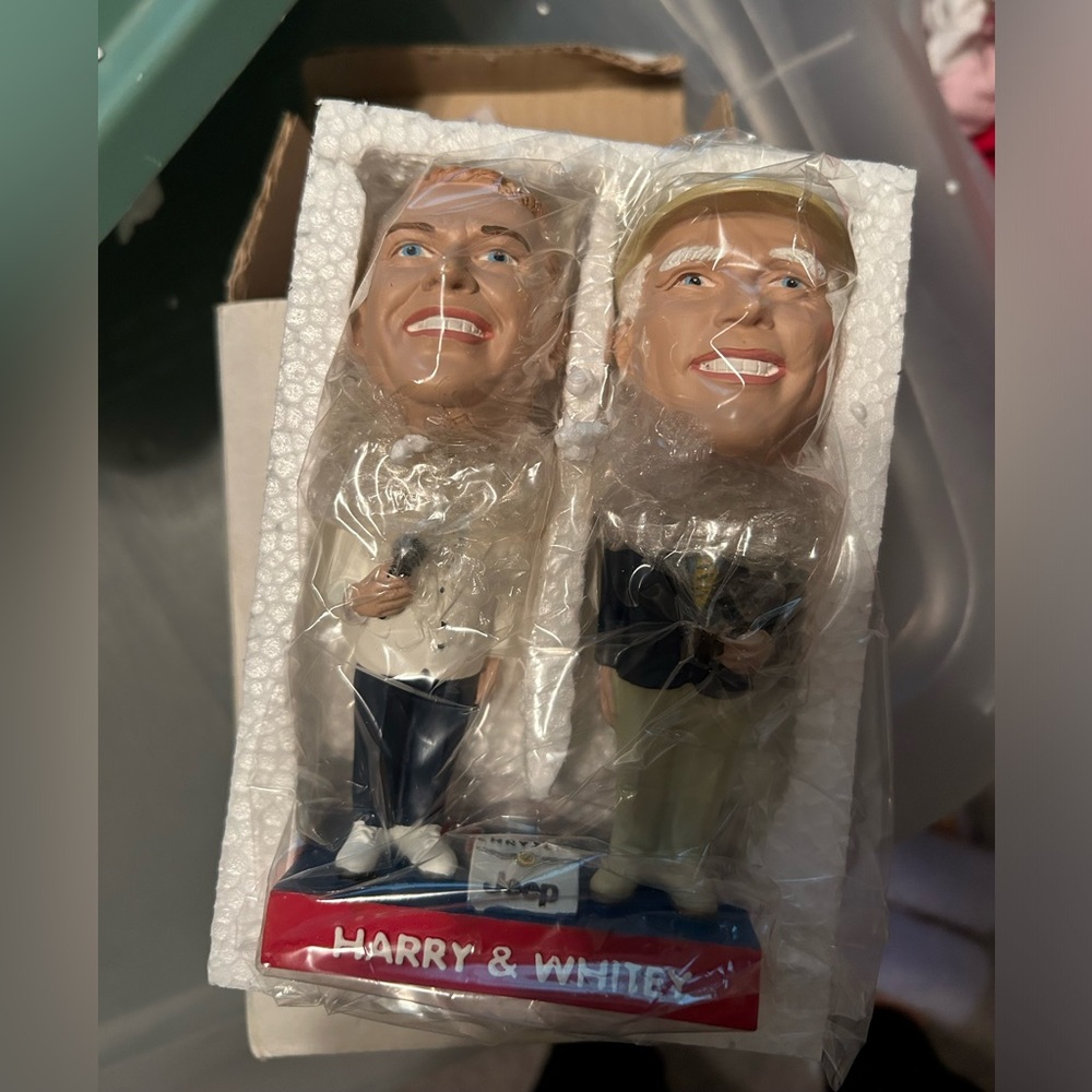Harry And Whitey Philadelphia Phillies Bobblehead Harry Kalas Richie Ashburn